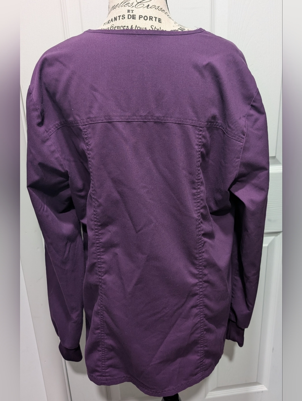 Cherokee Scrub Jacket - Button Front - Picture 3 of 9